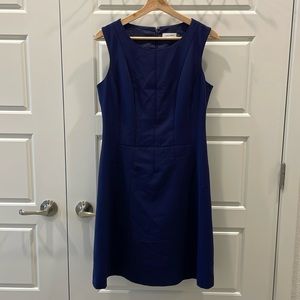 Calvin Klein Navy Sheath Dress - Size 8